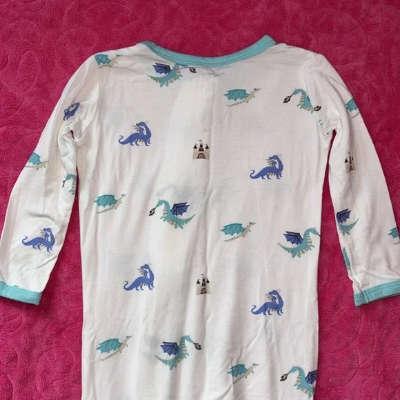 Kyte Baby Zippered Romper - Dragon